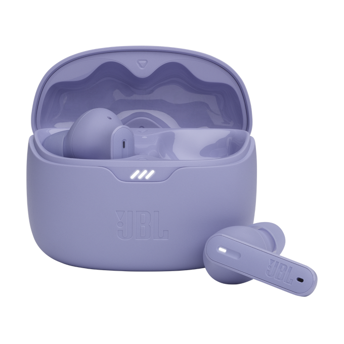 JBL Tune Beam - Purple - True wireless Noise Cancelling earbuds - Hero image number null